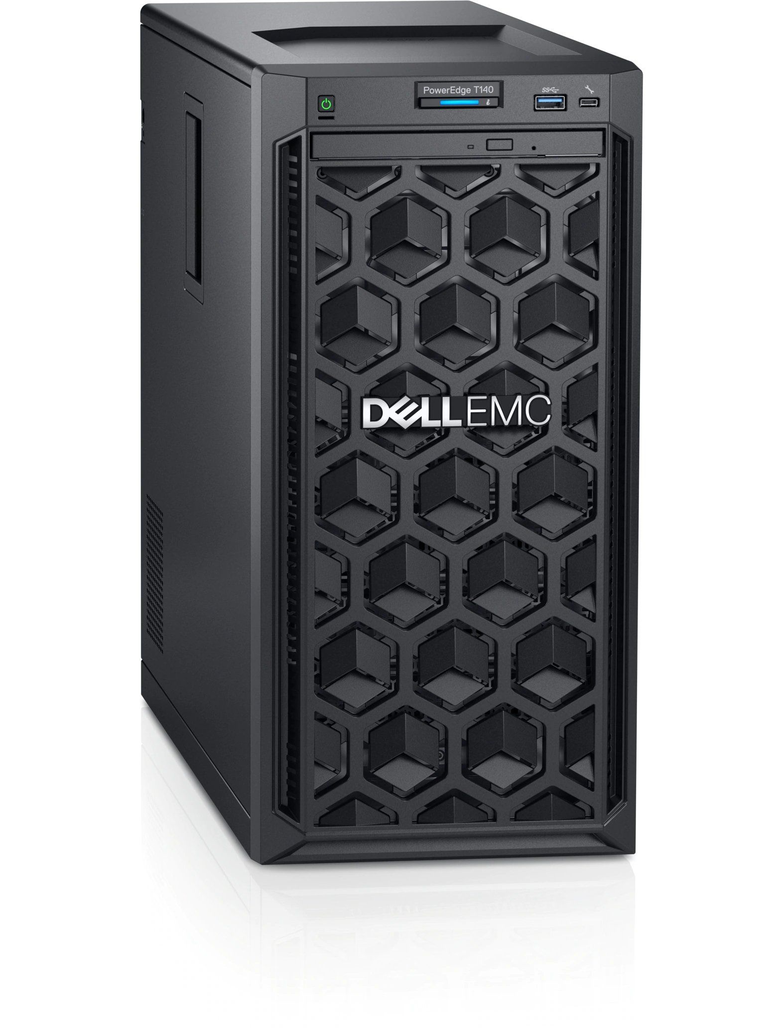 Server Dell PowerEdge T140 Tower Intel Xeon E-2224, 4C / 4T, 3.4 GHz base, 4.6 GHz turbo, 8 MB cache, 71 W, 1 x 16 GB DDR4, 1 TB HDD, 4 x LFF, 365 W_5