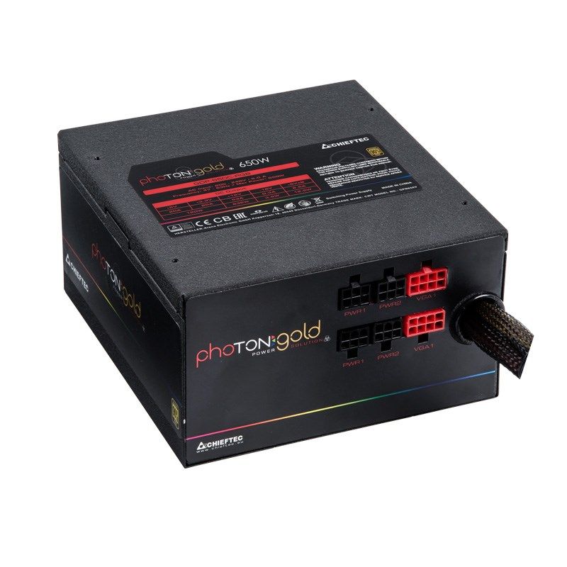 Chieftec Photon GOLD power supply unit 650 W 20+4 pin ATX PS/2 Black_3