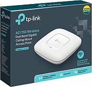 Wireless Access Point TP-Link EAP245, Gigabit Ethernet (RJ-45) Port *1(Support IEEE802.3at PoE), antene interne Omni 2.4GHz:3*4dBi/5 GHz:3*4dBi, AC1750 Dual Band (1300Mbps/450Mbps), Ceiling /Wall Mounting_2