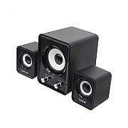 BOXE SPACER 2.1, RMS:  11W (2 x 3W + 5W), control volum, USB power, black, 