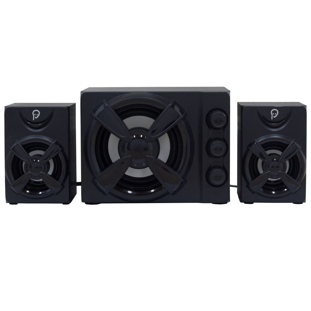 BOXE SPACER Gaming 2.1, RMS: 11W (2 x 3W + 5W), control volum, bass si inalte, subwoofer lemn MDF, 14 x LED, USB power, black, 