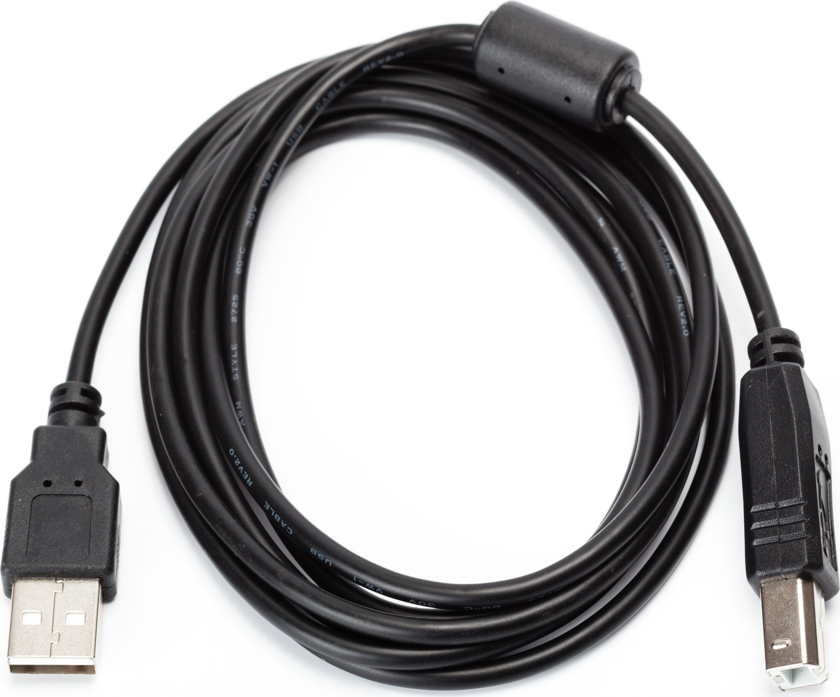 CABLU USB SPACER pt. imprimanta, USB 2.0 (T) la USB 2.0 Type-B (T), 1.8m, black, 