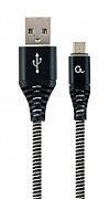 Cablexpert CC-USB2J-AMMBM-2M-BL USB cable USB 2.0 USB A Mini-USB B Blue_1