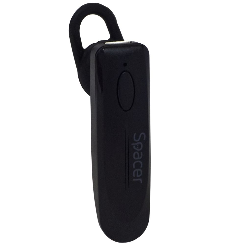 CASTI  Spacer, wireless, monocasca, utilizare smartphone, microfon pe casca, conectare prin Bluetooth 4.2, negru, 