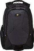 RUCSAC CASE LOGIC, pt. notebook de max. 14 inch, 2 compartimente, buzunar frontal x 2 | buzunar lateral x 2 | buzunar dorsal, waterproof, poliester, negru, 