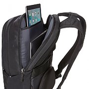 RUCSAC CASE LOGIC, pt. notebook de max. 14 inch, 2 compartimente, buzunar frontal x 2 | buzunar lateral x 2 | buzunar dorsal, waterproof, poliester, negru, 