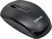 MOUSE  Spacer, PC sau NB, wireless, 2.4GHz, optic, 1000 dpi, butoane/scroll 3/1, , negru, 