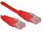 Spacer PATCH CORD UTP SPACER Cat5e, cupru-aluminiu, 3 m, rosu, AWG26,  SP-PT-CAT5-3M-R  / 45505699 (include TV 0.06 lei)