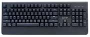 TASTATURA MECANICA SPACER USB, switch-uri mecanice albastre, 50 mil. apasari, 104 taste, anti-ghosting 26 taste, anti-spill, palm rest metalic, black, 