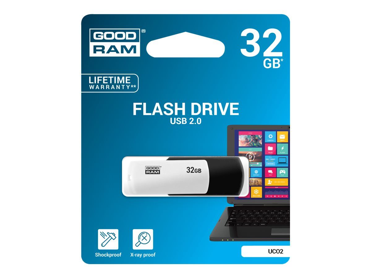 Goodram UCO2 USB flash drive 32 GB USB Type-A 2.0 Black,White_1