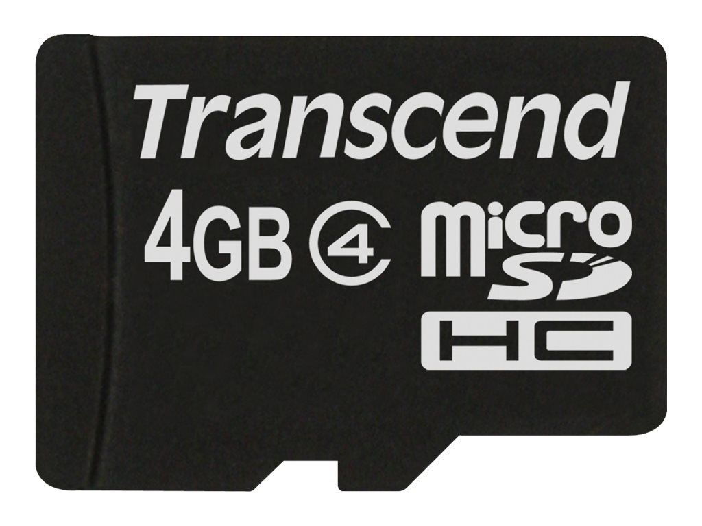 TRANSCEND 4GB micro SDHC Card Class 4_1