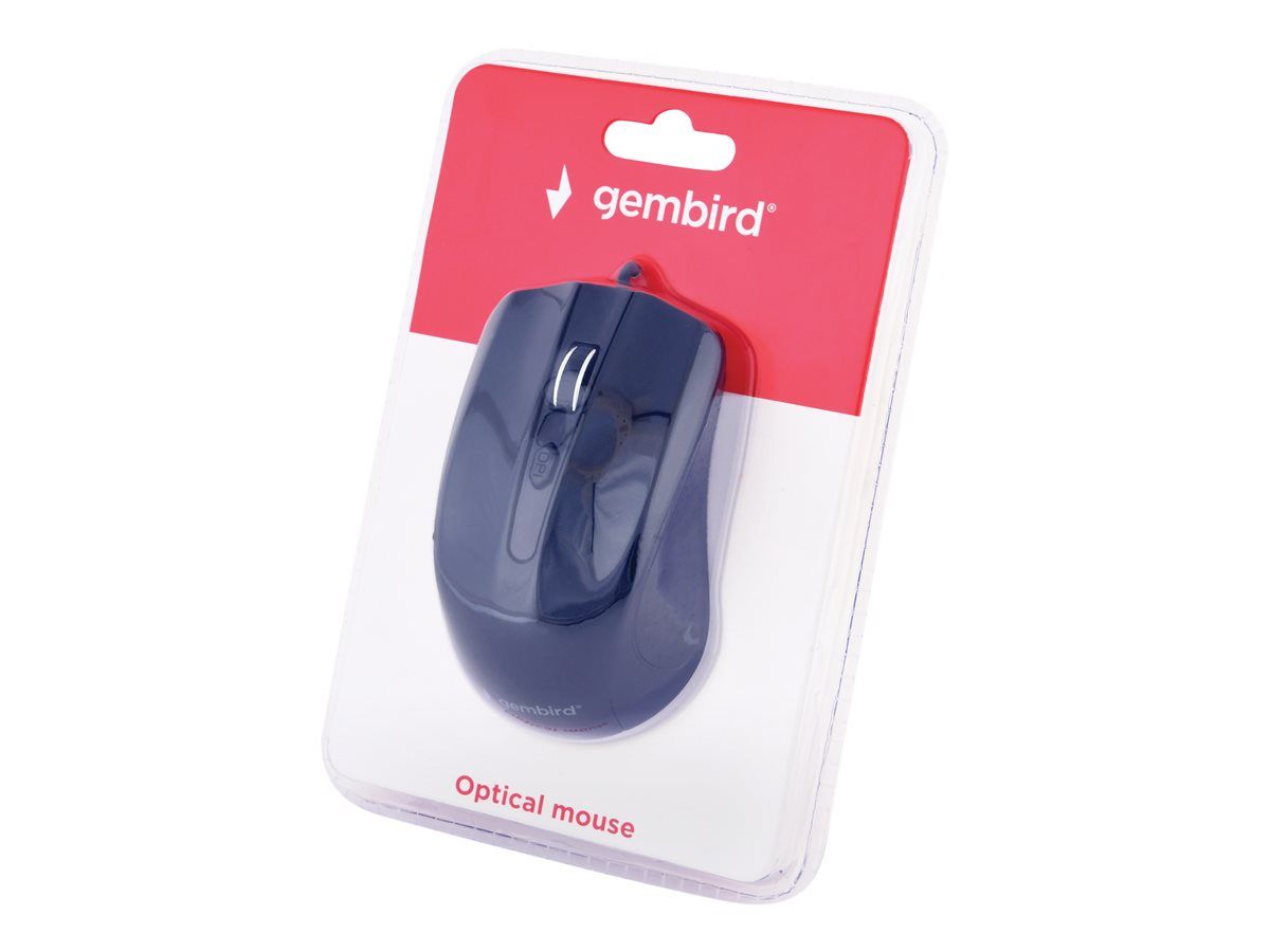 GEMBIRD MUS-4B-01 optical mouse MUS-4B-01 1200 DPI USB Black 1.35m cable length_1
