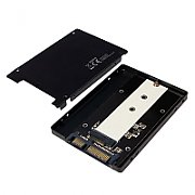 ADAPTOR LOGILINK M.2 (M) la S-ATA 3 (T), adaptor pt. SSD M.2 la S-ATA,  AD0019