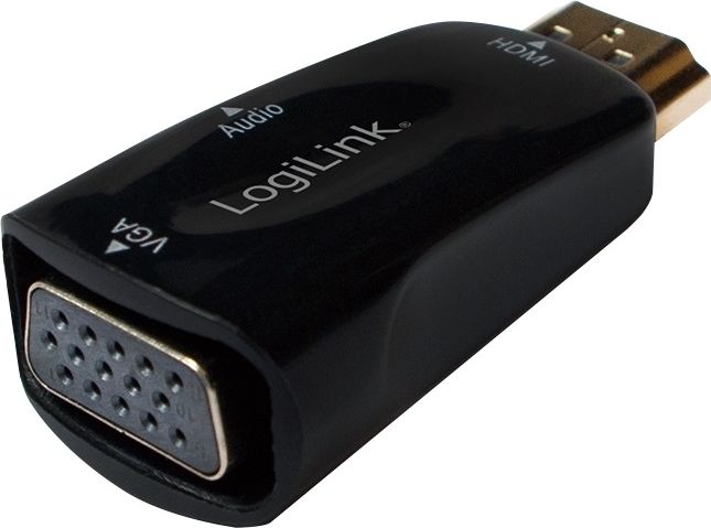 CABLU video LOGILINK, adaptor HDMI (T) la DVI-D SL (T), 10m, conectori auriti, Full HD+ (1920 x 1200) la 60 Hz, negru, 