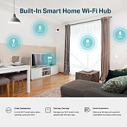 TP-Link AC1300 Whole Home Mesh Wi-Fi System, Deco M5 (2-Pack); Quad-core CPU; 2 LAN/WAN Gigabit Ethernet Ports; Flash: 32 MB; SDRAM: 256 MB; 4* internal antennas per Deco unit; Wireless Standards: IEEE 802.11 ac/n/a 5 GHz, IEEE 802.11 b/g/n 2.4 GHz; Frequency: 2.4 GHz and 5 GHz; External Power_3