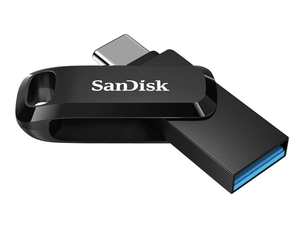 SanDisk Ultra Dual Drive Go USB flash drive 256 GB USB Type-A / USB Type-C 3.2 Gen 1 (3.1 Gen 1) Black_1