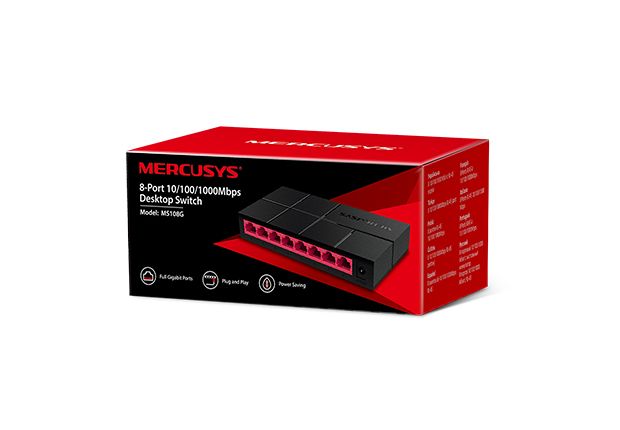 Switch Mercusys MS10G8, 8 Port, 10/100/1000 Mbps_3