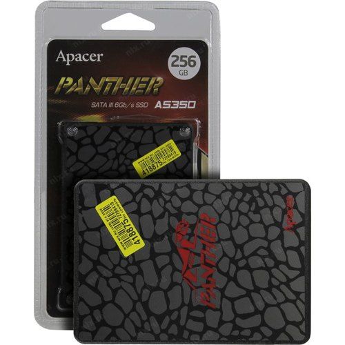 APACER SSD AS350 PANTHER 256GB 2.5 SATA3 6GB/s 560/540 MB/s IOPS 84/86K_2