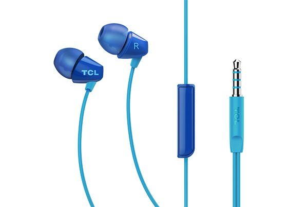 TCL In-ear Wired Headset ,Frequency of response: 10-22K, Sensitivity: 105 dB, Driver Size: 8.6mm, Impedence: 16 Ohm, Acoustic system: closed, Max power input: 20mW, Connectivity type: 3.5mm jack, Color Ocean Blue_3
