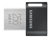 MEMORIE USB SAMSUNG 256 GB, USB 3.1, profil mic, carcasa metalica, negru, 