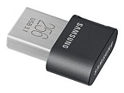 MEMORIE USB SAMSUNG 256 GB, USB 3.1, profil mic, carcasa metalica, negru, 