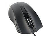 MOUSE GEMBIRD, PC sau NB, cu fir, USB, optic, 1000 dpi, butoane/scroll 3/1, , negru, 