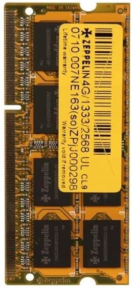 SODIMM  ZEPPELIN, DDR4 4 GB, 2133 MHz, 