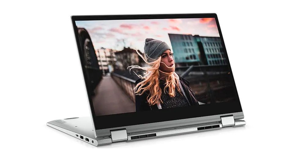 Laptop DELL 14'' Inspiron 5406 (seria 5000), FHD TouchScreen, Procesor Intel® Core™ i5-1135G7 (8M Cache, up to 4.20 GHz), 8GB DDR4, 512GB SSD, Intel Iris Xe, Win 10 Home, Titan Gray_1