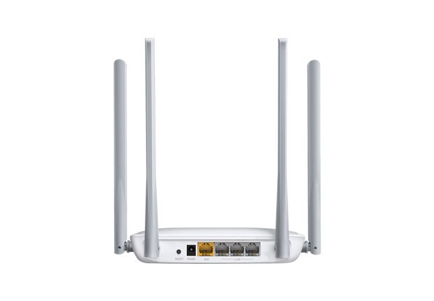 Router Wireless Mercusys N 300 Mbps, MW325R; Standarde Wireless: IEEE 802.11n, IEEE 802.11g, IEEE 802.11b; Frecvență: 2.4 - 2.5GHz; 3x Porturi LAN 10/100Mbps, 1x Port WAN 10/100Mbps; 4x 5dBi Antene Omnidirecţionale Nedetașabile; Putere de Transmisie: <20dBm; Alimentare externă: 5VDC/0.6A;_2