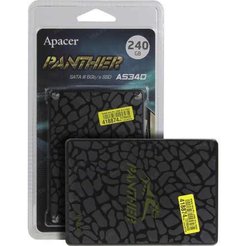 APACER SSD AS340 PANTHER 240GB 2.5 SATA3 6GB/s 550/520 MB/s_3