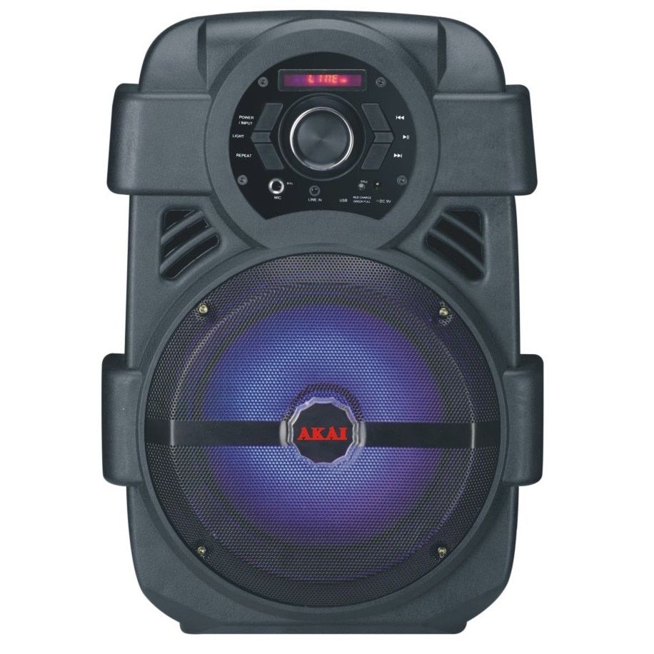 Boxa portabila AKAI ABTS-808L, Bluetooth, Negru