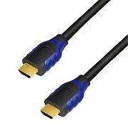 CABLU video LOGILINK, HDMI (T) la HDMI (T), 3m, conectori auriti, rezolutie maxima 4K DCI (4096 x 2160) la 60 Hz, ver. 2.0b, w. ethernet, negru, 