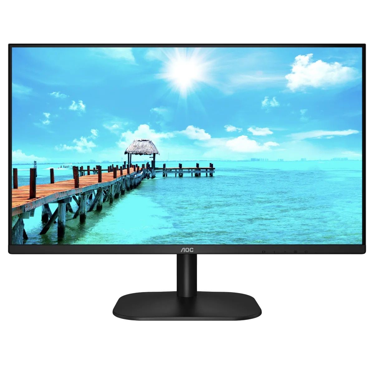 MONITOARE  AOC 27 inch, Multimedia, IPS, Full HD (1920 x 1080), Wide, 250 cd/mp, 4 ms, VGA, DVI, HDMI, 