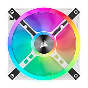 iCUE QL120 RGB 120mm RGB PWM White Single Fan