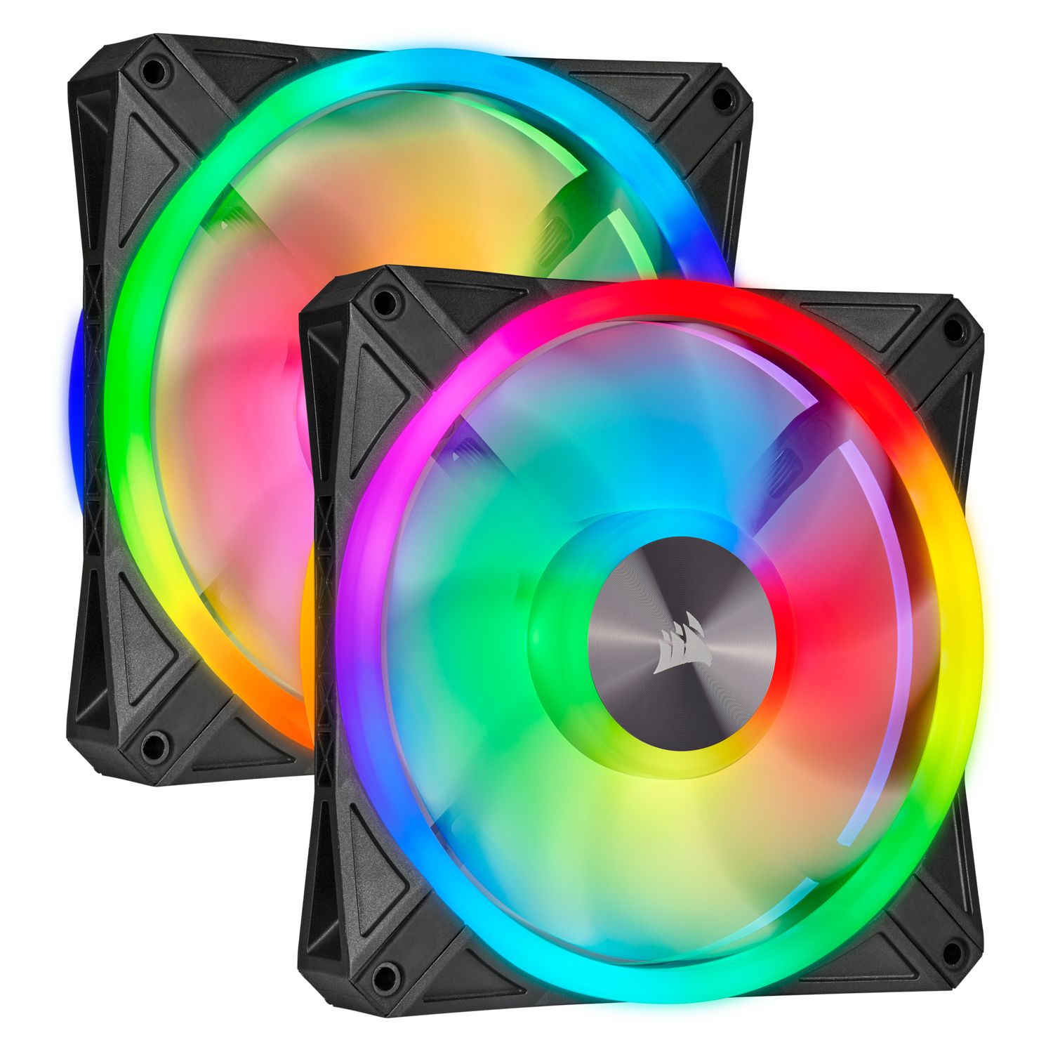 Ventilator Corsair CO-9050100-WW ,140 x 140 x 25 mm ,550 - 1250 rpm ,Negru ,RGB