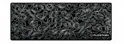 TOPOGRAPHIC, 90 x 40cm, baza cauciucata, suprafata textila, margini cusute, Negru