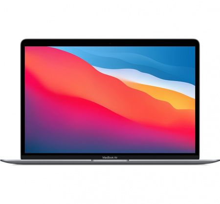 Laptop Apple MacBook Air Notebook  13.3 inch 2560 x 1600, Apple M1, 8 nuclee, 8 GB, 256GB , Integrata, Space Grey, INT KB_1