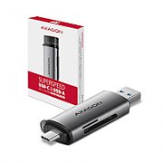 CRE-SAC, Citittor carduri Extern USB 3.2 Gen1 Tip C+Tip A la SD/microSD_2