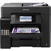 Multifunctional inkjet color CISS Epson L6570, dimensiune A4 (Printare, Copiere, Scanare, Fax), viteza 32 ppm alb-negru, 32ppm color, rezolutie 4800x1200 dpi, alimentare hartie 550 coli, scanner CIS rezolutie 1200x2400 dpi, DADF, fax memorie 550 pagini, interfata: USB 2.0, Ethernet, Wireless, WI-FI_3