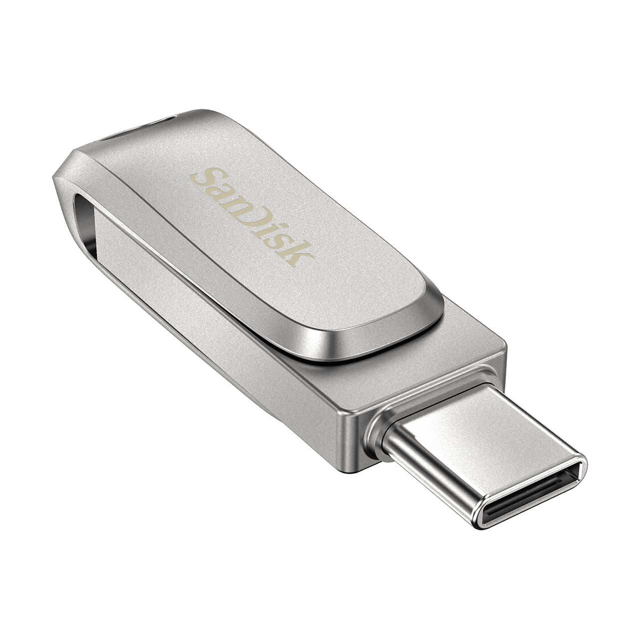 SanDisk Ultra Dual Drive Luxe USB flash drive 256 GB USB Type-A / USB Type-C 3.2 Gen 1 (3.1 Gen 1) Stainless steel_3