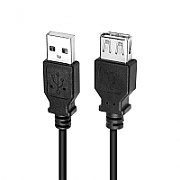 CABLU USB LOGILINK prelungitor, USB 2.0 (T) la USB 2.0 (M), 5m, gri, 