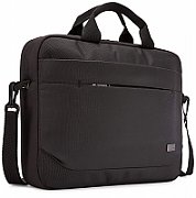 GEANTA CASE LOGIC, pt. notebook de max. 14 inch, 1 compartiment, buzunar frontal x 2, waterproof, poliester, negru, 