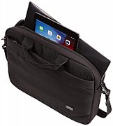 GEANTA CASE LOGIC, pt. notebook de max. 14 inch, 1 compartiment, buzunar frontal x 2, waterproof, poliester, negru, 