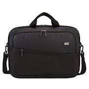 GEANTA CASE LOGIC, pt. notebook de max. 15.6 inch, 1 compartiment, buzunar frontal x 2, poliester, negru, 