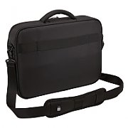 GEANTA CASE LOGIC, pt. notebook de max. 15.6 inch, 1 compartiment, buzunar frontal x 2, waterproof, poliester, negru, 