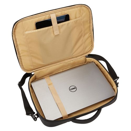 GEANTA CASE LOGIC, pt. notebook de max. 15.6 inch, 1 compartiment, buzunar frontal x 2, waterproof, poliester, negru, 