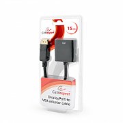 GEMBIRD adapter displayport 1.1 VGA on cable black blister_1