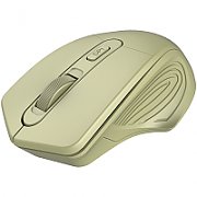 CANYON 2.4GHz Wireless Optical Mouse with 4 buttons, DPI 800/1200/1600, Golden, 115*77*38mm, 0.064kg
