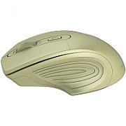 CANYON 2.4GHz Wireless Optical Mouse with 4 buttons, DPI 800/1200/1600, Golden, 115*77*38mm, 0.064kg