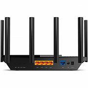 TP-LINK AX5400 Dual-Band Gigabit WI-FI6 Router, Standards: IEEE 802.11ax/ac/n/a 5 GHz, IEEE 802.11ax/n/b/g 2.4 GHz, 5 GHz: 4804 Mbps (802.11ax), 2.4 GHz: 574 Mbps (802.11ax), 6× Fixed High-Performance Antennas, 4×4 MU-MIMO, 1.5 GHz Triple-Core CPU, 1× Gigabit WAN Port, 4× Gigabit LAN Ports._4